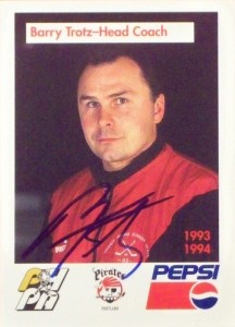 barry trotz hockey card barry trotz hockey card