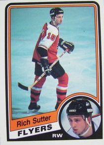 sutter rich rich sutter o-pee-chee rookie hockey card