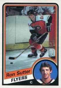 sutter ron ron sutter o-pee-chee rookie hockey card