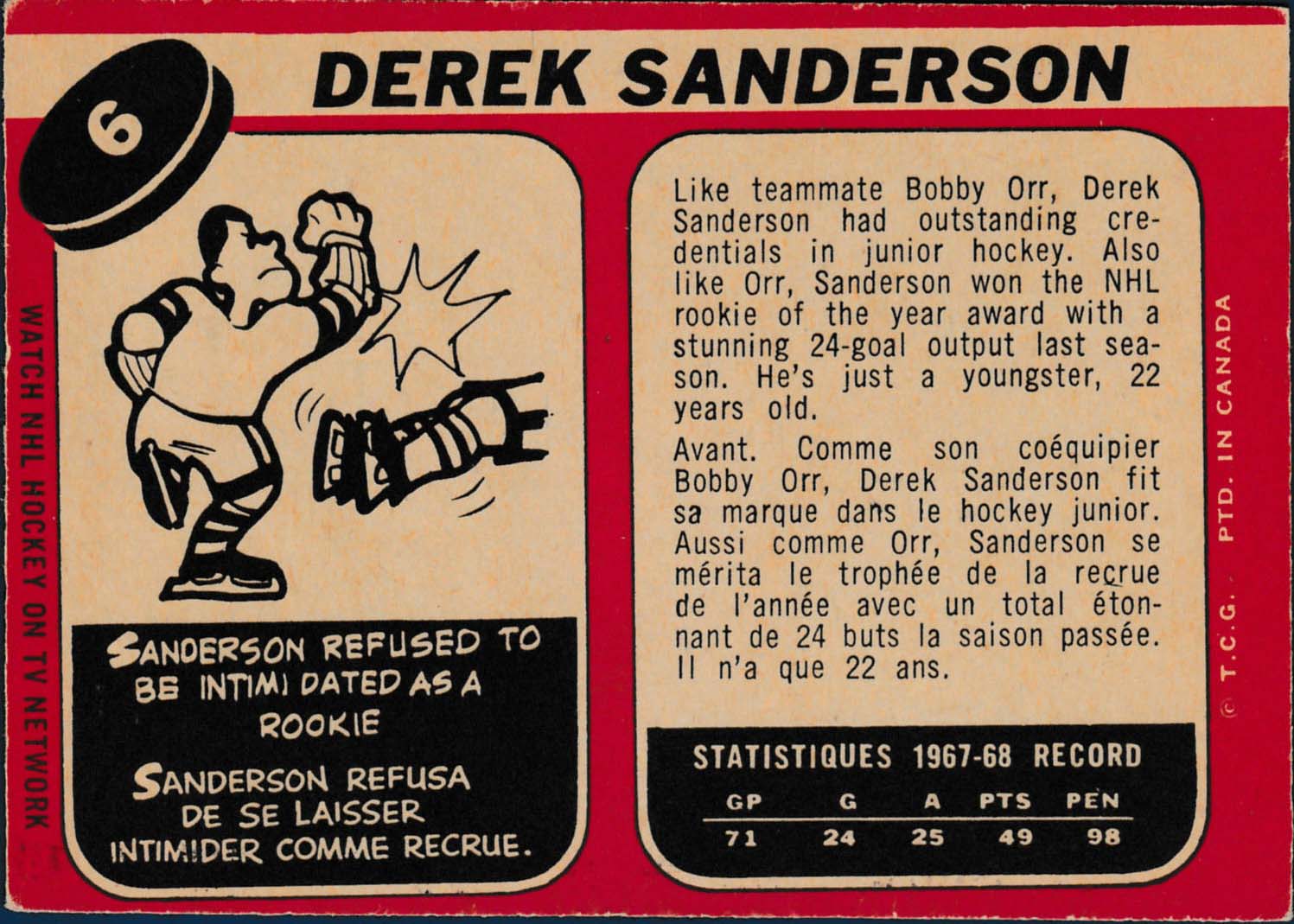 Derek Sanderson - Wikipedia