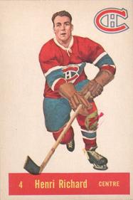 Henri Richard Hockey Card 2003-04 Parkhurst Original Six Montreal Canadiens #90 Henri Richard